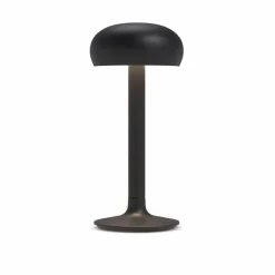 Outlet Emendo LED batterilampe, sort Transportable Lamper|Lamper Til Reol