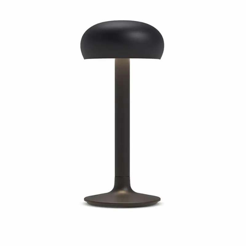 Outlet Emendo LED batterilampe, sort Transportable Lamper|Lamper Til Reol