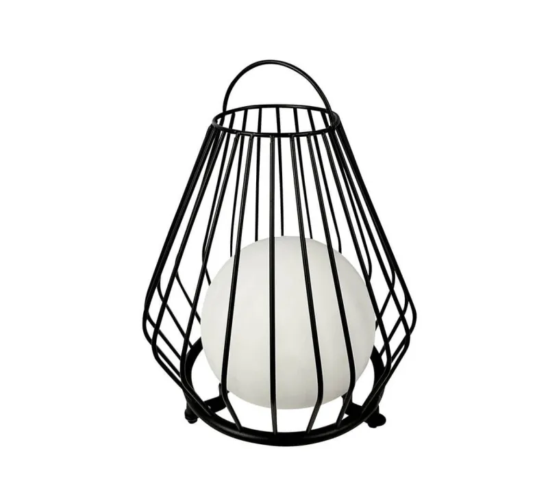 Discount Evesham udendørs lanterne / batterilampe small, sort Transportable Lamper|Solcellelamper