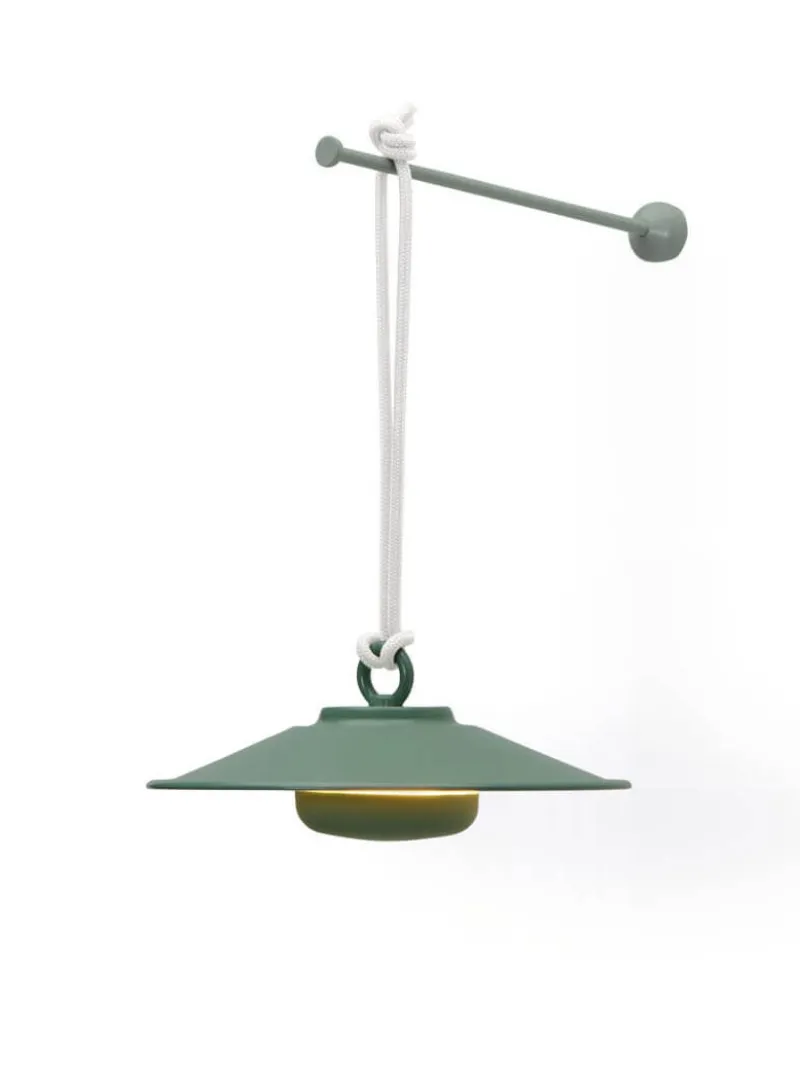 Discount ® Chap-O pendel / batterilampe, sage Transportable Lamper|Havelamper