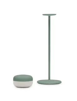 Best ® Cheerio bordlampe / batterilampe, sage Transportable Lamper|Spisebordslamper