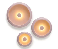 ® Oloha trio væglampe / bordlampe, soft pink Transportable Lamper|Spisebordslamper