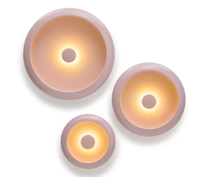 ® Oloha trio væglampe / bordlampe, soft pink Transportable Lamper|Spisebordslamper