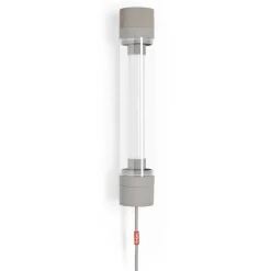 ® Tjoep small væglampe / loftlampe, lysegrå Industrielle Lamper|Stue Lamper