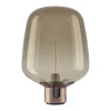 Flar large bordlampe, terra/honey Glas Lamper|Skrivebordslamper