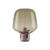 Discount Flar medium bordlampe, terra/honey Glas Lamper|Skrivebordslamper