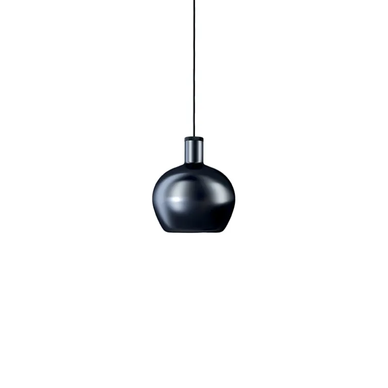 Hot Flask C Pendel, metallic sort Glas Lamper|Spisebordslamper