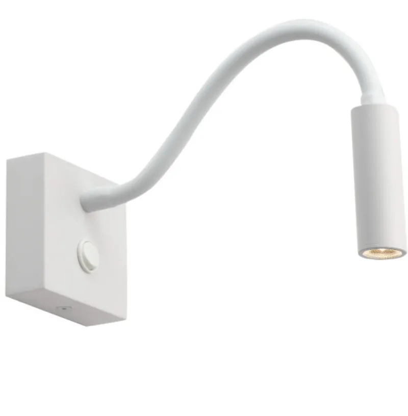Discount FLEX væglampe, hvid Hvide Lamper|Soveværelseslamper