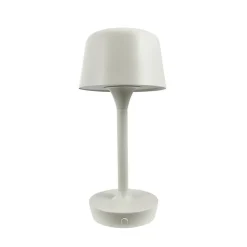 Outlet Flow LED bordlampe / batterilampe, creme Transportable Lamper|Terrasselamper