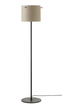 Hot FM1954 gulvlampe, mat grå Standerlamper|Kontorlamper