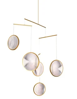 Online FOCUS X5 pendel, guld Spisebordslamper|Moderne Lysekrone
