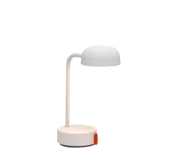 Outlet Fokus bordlampe / batterilampe, cloudy (hvid) Transportable Lamper|Skrivebordslamper