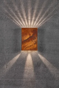 Sale Fold 15 udendørs væglampe LED, corten Væglamper|Udendørslamper