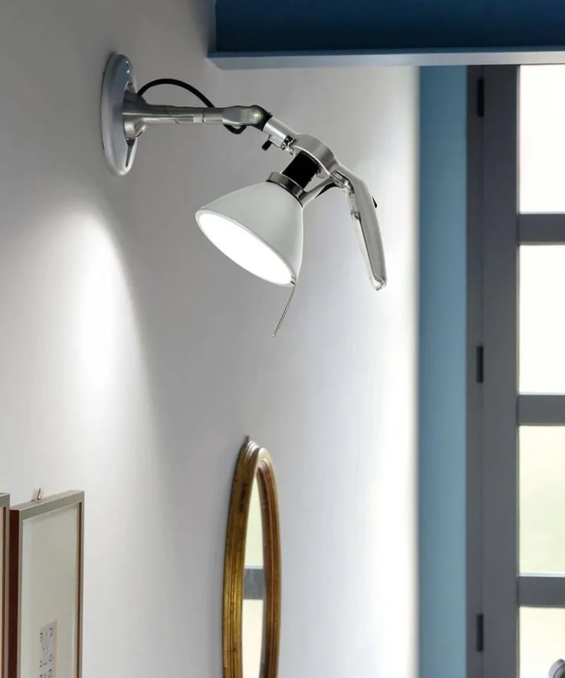 Sale Fortebraccio Ø11 væglampe / loftlampe, hvid Læselamper|Arbejdslys