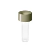 Sale Fleur bordlampe / batterilampe, salviegrøn Transportable Lamper|Lamper Til Sofabord