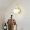 Hot Franca væglampe, messing Messinglamper|Hvide Lamper