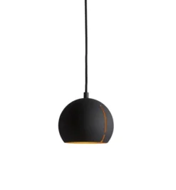 Best Gap pendel rund, sort Spisebordslamper|Lamper Til Sofabord