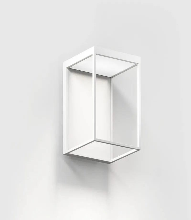 New Gic base udendørs væglampe, pure white Hvide Lamper|Terrasselamper