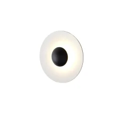 Ginger Ø32 væglampe/loftlampe, wenge/hvid Lamper I Træ|Entre Lamper