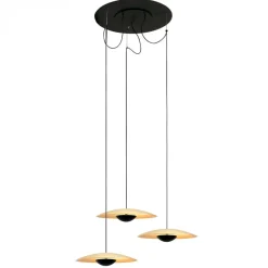Clearance Ginger Cluster 3xØ20 pendel, messing Spisebordslamper|Klyngependel