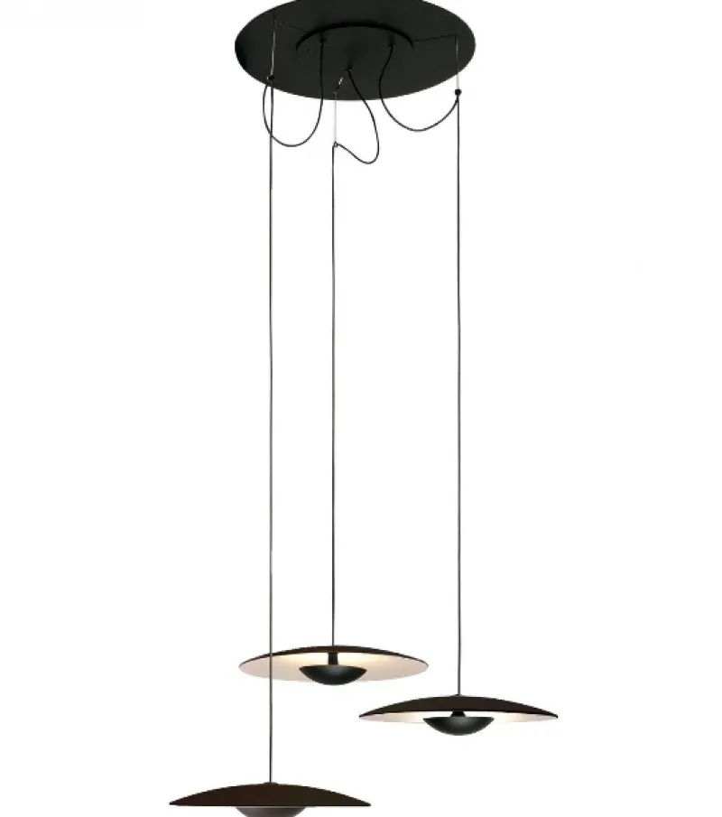 Discount Ginger Cluster 3xØ20 pendel, wenge-hvid Lamper I Træ