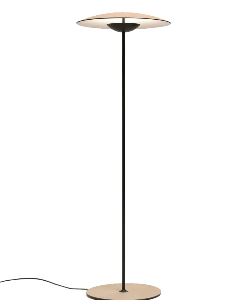 Clearance Ginger P gulvlampe, wenge Lamper I Træ|Kontorlamper