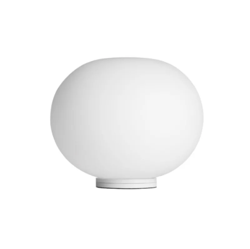 Online Glo-Ball basic zero bordlampe, med dæmper Hvide Lamper|Glas Lamper