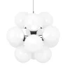 Best Globe Burst lysekrone, opal Hvide Lamper|Spisebordslamper