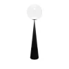 Globe Fat gulvlampe, opal/sort Standerlamper|Gulvlamper