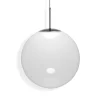 New Globe pendel Ø50, opal Hvide Lamper|Spisebordslamper