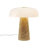 Sale Glossy Mini bordlampe, beige Marmor Lamper|Skrivebordslamper