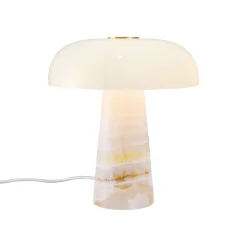 Glossy Mini bordlampe, pink jade Skrivebordslamper|Lamper Til Sofabord