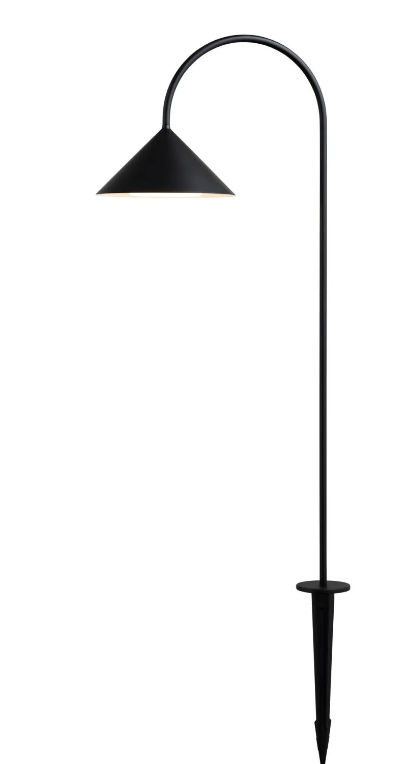 Clearance Grasp havelampe / batterilampe m/spyd, sort Transportable Lamper|Havelamper