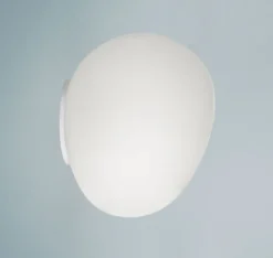 Outlet Gregg Indendørs/Udendørs Væg/Loft Midi Hvide Lamper|Glas Lamper