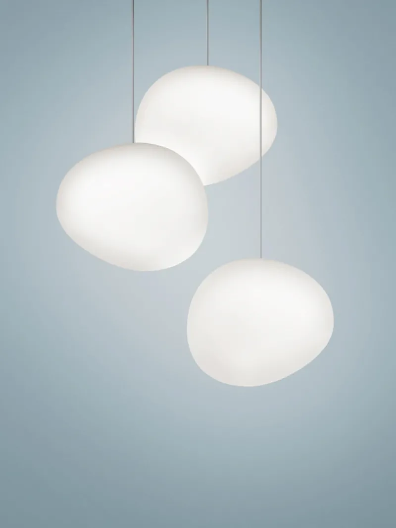 Hot Gregg Midi pendel Hvide Lamper|Glas Lamper