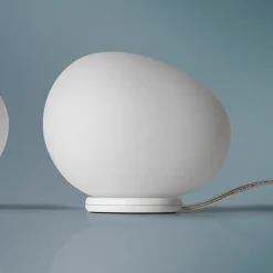 Gregg Piccola bordlampe on/off, hvid Hvide Lamper|Glas Lamper