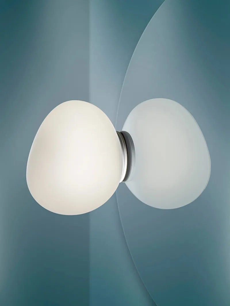 Sale Gregg Piccola spejllampe IP44, hvid Hvide Lamper|Glas Lamper