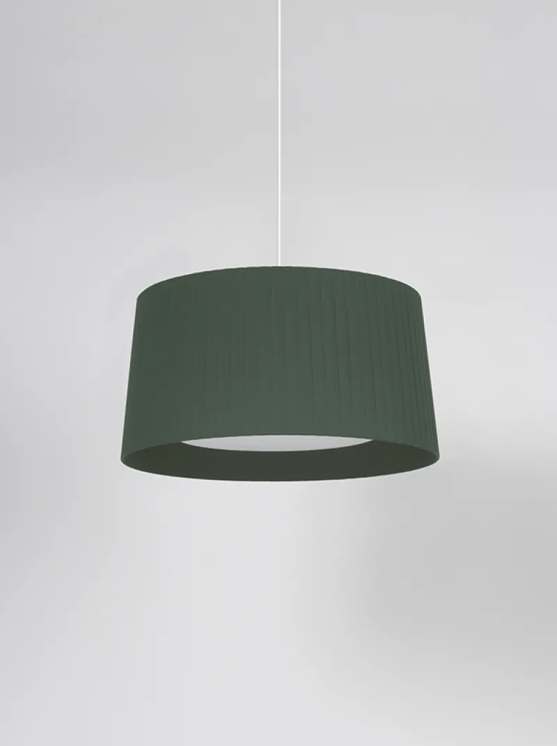 Best GT5 pendel Ø62, grøn m/hvidt ophæng Spisebordslamper|Entre Lamper