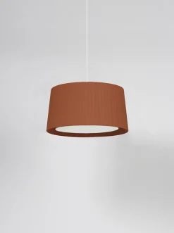 Online GT6 pendel Ø45, terracotta m/hvidt ophæng Spisebordslamper|Stue Lamper