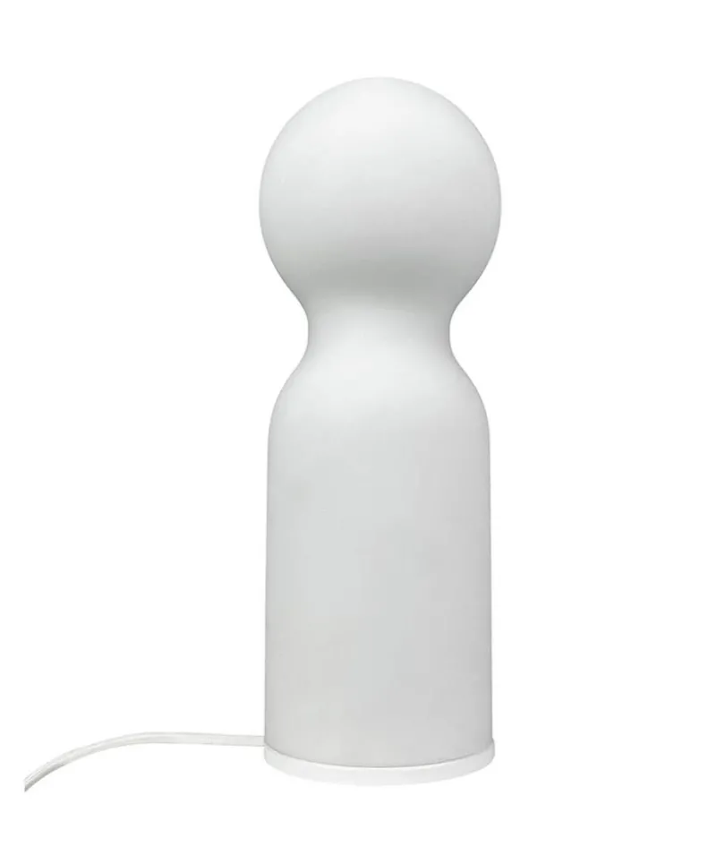 Discount Harper kegle bordlampe, opal Hvide Lamper|Glas Lamper