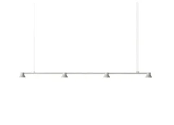 Clearance Hat Linear large pendel, varm grå Hængelamper|Køkkenlamper