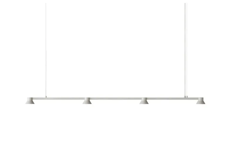 Clearance Hat Linear large pendel, varm grå Hængelamper|Køkkenlamper