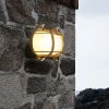 Outlet Helford udendørs væglampe, messing Væglamper|Udendørslamper