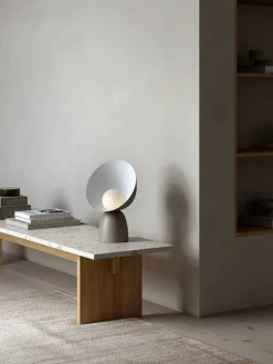 Sale Hello bordlampe, brun Lamper Til Reol|Bordlamper