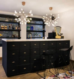 Discount Heracleum III pendel small, kobber Kobberlamper|Spisebordslamper