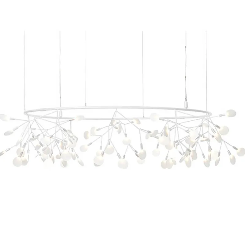 Outlet Heracleum III The Big O, hvid Hvide Lamper|Spisebordslamper