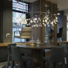 Online Heracleum III The Big O, nikkel Spisebordslamper|Moderne Lysekrone
