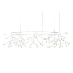 Hot Heracleum III The Big O Small, hvid Spisebordslamper|Entre Lamper