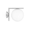 Discount IC Light C/W1 udendørs væglampe/loftlampe, børstet rustfrit stål Glas Lamper|Væglamper