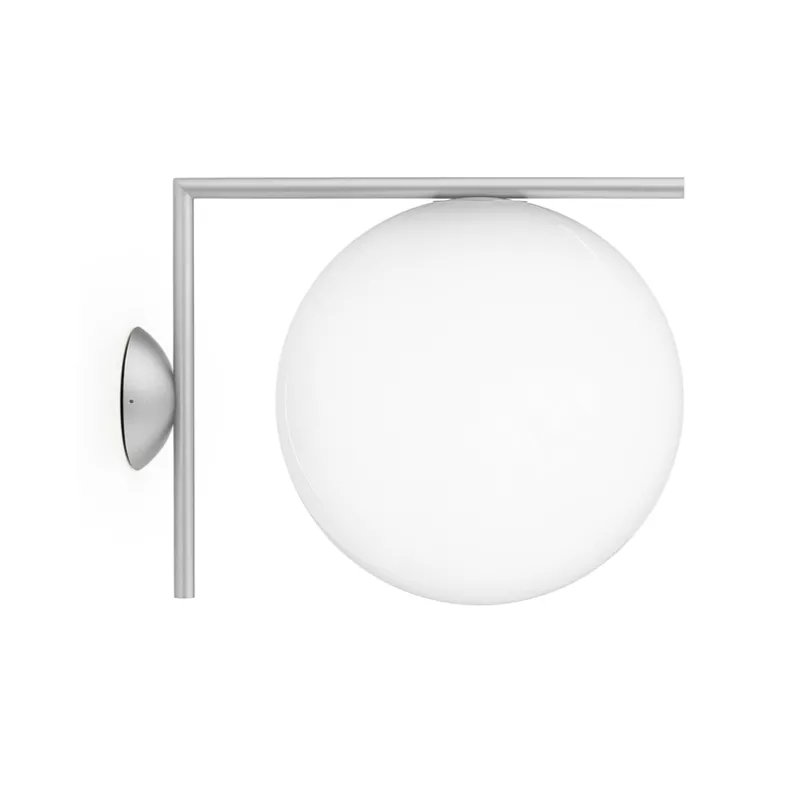 Best IC Light C/W2 udendørs væglampe/loftlampe, børstet rustfrit stål Glas Lamper|Væglamper